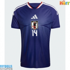 Billiga Japan Junya Ito #14 Hemmatröja VM 2026 Kortärmad